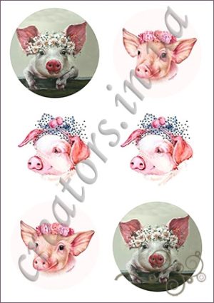 Декупажная карта, <br>Новый год 049