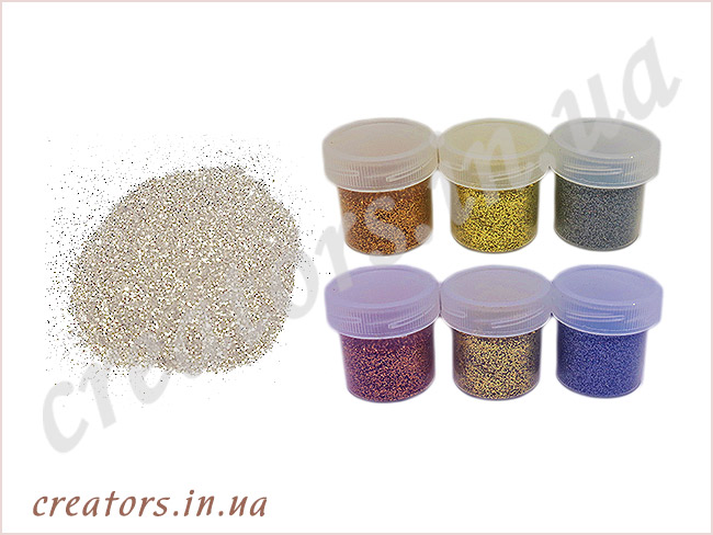 Сухой глиттер (блестки)