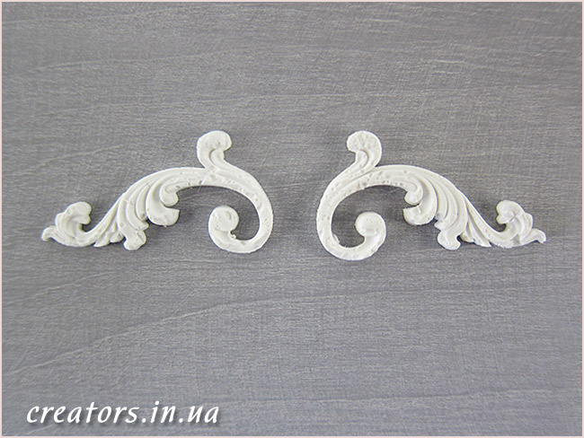 Гибкий декор Набор завитков H-01