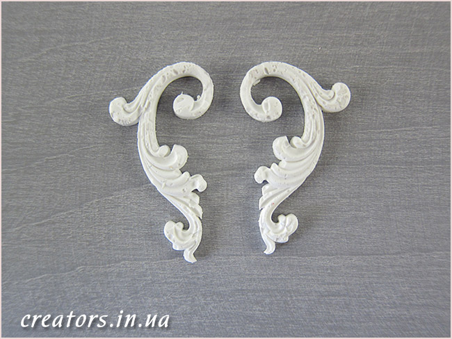 Гибкий декор Набор завитков H-01