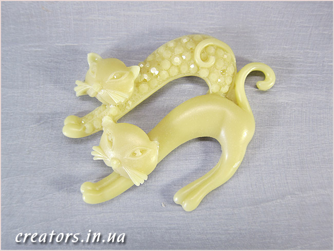 накладной декор коты