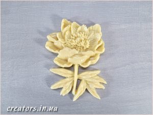 Декор цветок пиона B-338